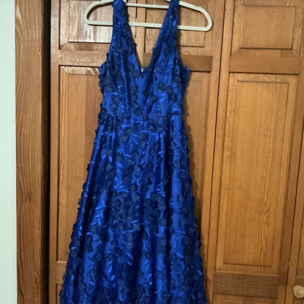 Eliza J Fit & Flare Floral Dress - Size 4